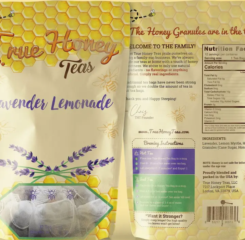 True Honey Tea | Lavender Lemonade