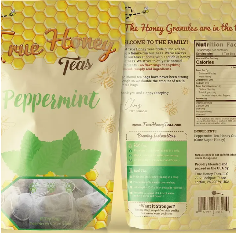 True Honey Tea | Peppermint